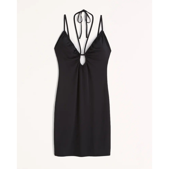 Abercrombie and Fitch Strappy Cutout Knit Mini Dress - Picture 8 of 10